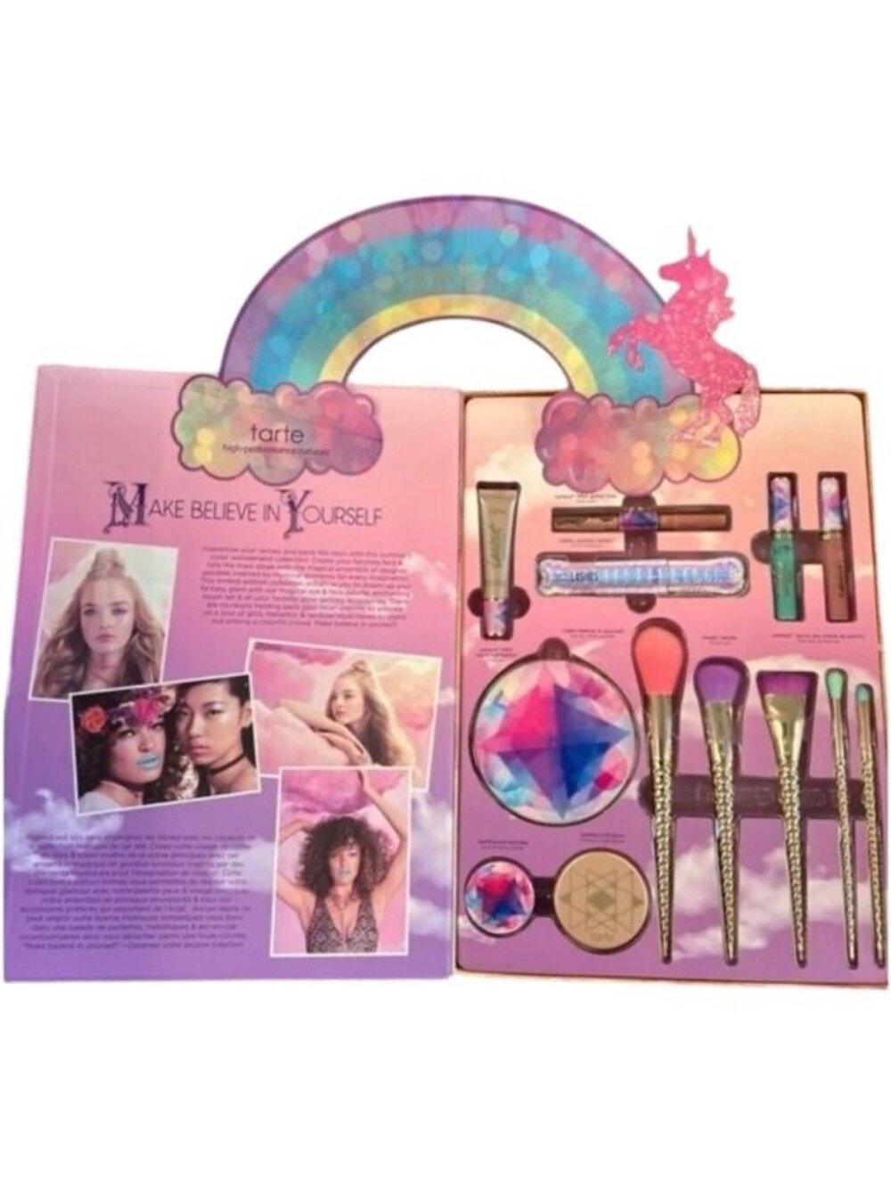 NIB Tarte Make Believe In Yourself Collection | Rare Jewel Tone Makeup | Fairy - Picture 2 of 16